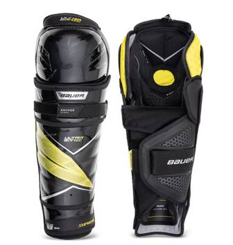 Bauer Supreme Ultrasonic Hockey Shin Guards - Senior