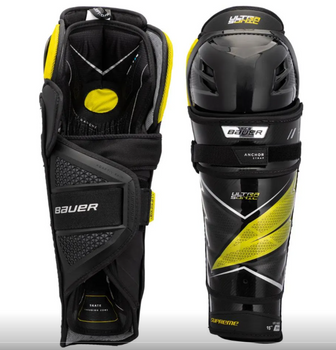 Bauer Supreme Ultrasonic Hockey Shin Guard - Senior
