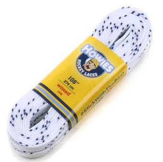 Howie's White Waxed Skate Laces