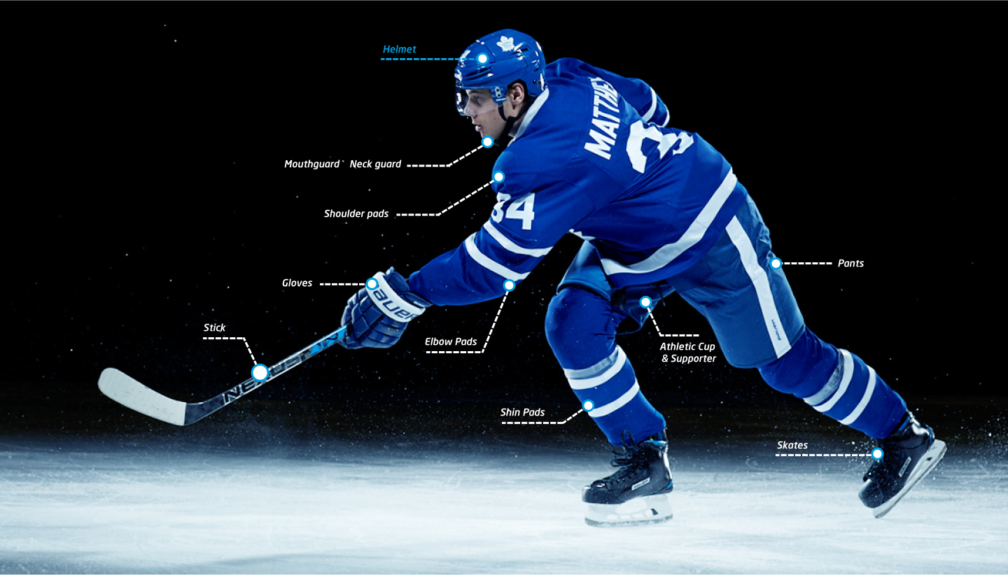 Hockey athletic discount supporter